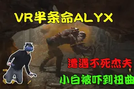 VR半条命alyx：遭遇神秘怪物，打不死还能秒杀人！视频封面