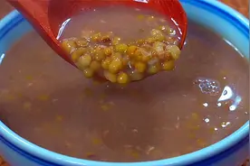 绿豆汤直接下锅煮那就错了，教你饭店不外传秘方，久煮不红易起沙视频封面