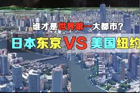 美国第一大城市纽约，对比日本首都东京，谁才是世界第一大都市视频封面