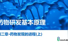 药物研发基本原理（第二章）(上)视频封面