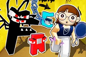 Roblox寻找字母表 学生英语成绩太差了，只好变成字母怪补补课了视频封面