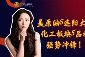 美原油6连阳大涨，化工板块多品种延续新高。视频封面
