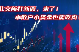 北交所打新股，来了！一个新的A股散户福利，小资金也能吃肉！视频封面