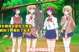 四个长腿美女被困荒岛，荒岛求生吃起了兔子，福利多多。视频封面