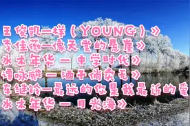 《水木年华 - 中学时代》《谭咏麟 - 酒干倘卖无》视频封面