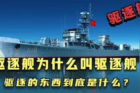 驱逐舰为什么叫驱逐舰？驱逐的东西到底是什么？涨一波知识视频封面