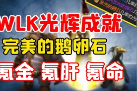 【老司机】0.05%概率获得光辉成就，WLK最难单人成就，完美鹅卵石视频封面
