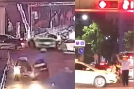 点赞！湖北一休病假交警路遇拥堵，秒换制服下车指挥交通