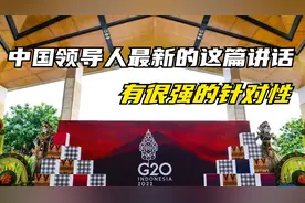 演讲之道！中国领导人的这篇G20讲话，针对性极强视频封面