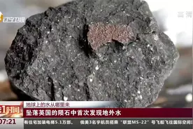 地球上的水从哪里来：坠落英国的陨石中首次发现地外水视频封面