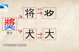 专家讲解奖状的“奖”，没想到之前竟和“将”有关丨奇妙的汉字视频封面