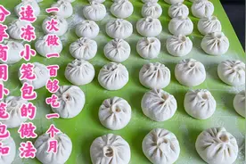 早餐阿姨公开，小笼包和速冻小笼包，教程讲解详细，是真正的干货视频封面