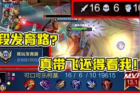 一百段发育路？真带飞还得看我一百一十八段打野！视频封面