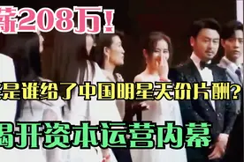 日薪208万！到底是谁给了中国明星天价片酬？揭开资本运营内幕视频封面