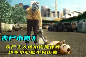 丧尸主人给小狗挠痒痒，却不小心把小狗伤害，最终小狗也发生变异视频封面