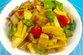 冬笋炒肉好吃的做法，香脆爽口鲜香下饭，上桌就光盘视频封面