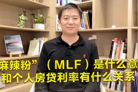 “麻辣粉MLF”是什么意思，和我们用户的房贷利率又有什么关联？视频封面
