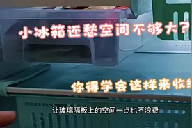 小冰箱还愁空间不够大？你得学会这样来收纳，这个夏天够用视频封面