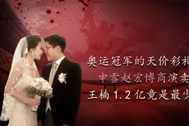 奥运冠军的天价彩礼，申雪赵宏博商演卖票，王楠1.2亿竟是最少视频封面