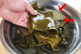 泡海带记住多加一样东西，无腥味无杂质，15分钟就能泡开，真方便视频封面
