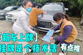 新车上牌不用去车管所，网上流程简单，还能选自己生日的车牌号视频封面