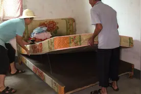农村小伙床底下一直有动静，把床垫掀开后，抓到一条“狗母蛇”视频封面