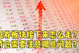 证券板块接下来怎么走？持仓需要注意哪些问题？视频封面