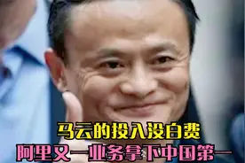 马云的投入没白费,阿里又一业务拿下中国第一,打破外资40年垄断视频封面