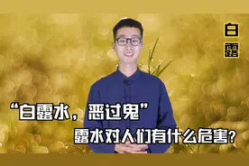 白露节气到来：“白露水，恶过鬼”啥意思？露水对人们有什么危害视频封面