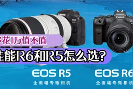 多花1万值不值，佳能R6和R5怎么选？视频封面
