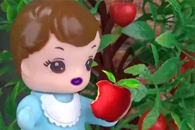 小宝宝吃了树上的红果子，中毒晕倒嘴巴变紫色视频封面