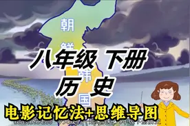 寒假高效预习八年级下册历史 电影记忆法+思维导图轻松巧学视频封面