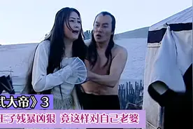 汉武大帝3：匈奴王子残暴凶狠，一言不合，竟射杀自己的王妃视频封面