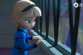 冰雪奇缘：下雪啦！安娜问艾莎，要不要堆个可爱的雪人呀视频封面