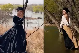 为复出太拼！范冰冰拍杂志身着单薄直接下水，顶着寒风也面不改色视频封面