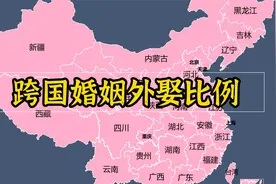 跨国婚姻外娶比例，南娶北嫁