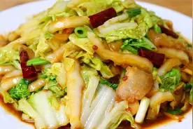 家常小炒白菜这样做，爽脆入味不出水，开胃又下饭，孩子超爱吃视频封面