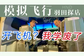 离谱! 我开了间酒店房 然后在里面...开飞机? 日本老机长现场教学视频封面