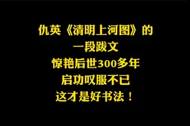 启功：这才是真正的好书法，不愧为300年来行书天花板！视频封面