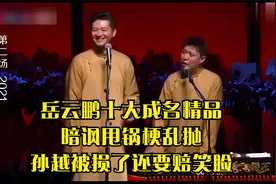 岳云鹏十大成名精品：暗讽甩锅梗乱抛，孙越被损了还要赔笑脸视频封面
