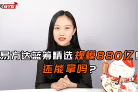 规模超880亿！张坤的易方达蓝筹精选还能拿着吗？视频封面