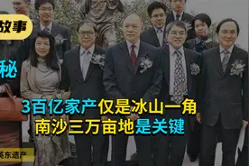 霍英东子女争家产，3百亿家产仅是冰山一角，南沙三万亩地是关键视频封面
