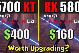 RX 580 8GB 对比 RX 5700 XT【i7-8700K】 值得升级吗视频封面