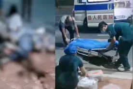 突发！湖南1男2女3少年昨晚飙摩托车，惨烈撞击倒地不起，急救中视频封面