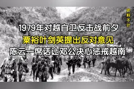 1979对越自卫反击战前夕，打不打越南引争议，陈云一席话点醒邓公视频封面