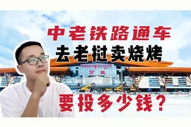 火车年底开通，网友要来老挝卖烧烤，投资8000月入5万，难吗？视频封面