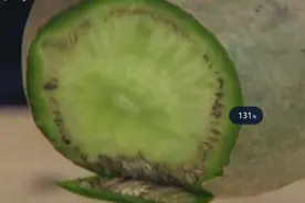 发黑的青萝卜能吃吗？专家：这是细菌性疾病，没有毒可以吃视频封面