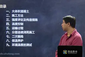 [第88课时]大体积混凝土施工规范视频封面