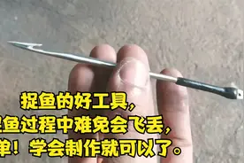 捉鱼的好工具，捉鱼过程中难免会飞丢，简单！学会制作就可以了。视频封面