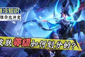 你清楚官方眼里，是如何给皮肤划分等级的么？视频封面